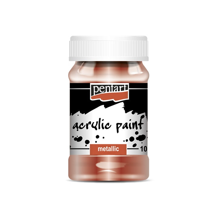 Акрилна боја металик  - 100 ml - 5