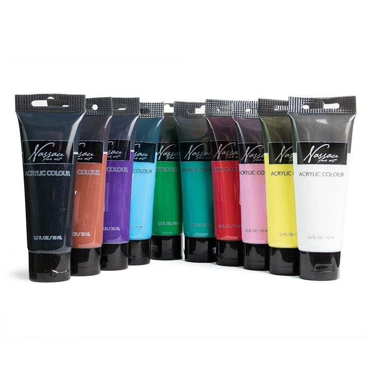 Акрилна боја на Nassau Fine Art во туба од 75 ml