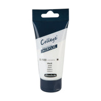Акрилна боја Schmincke College Acrylic 75 ml – 100 Бела