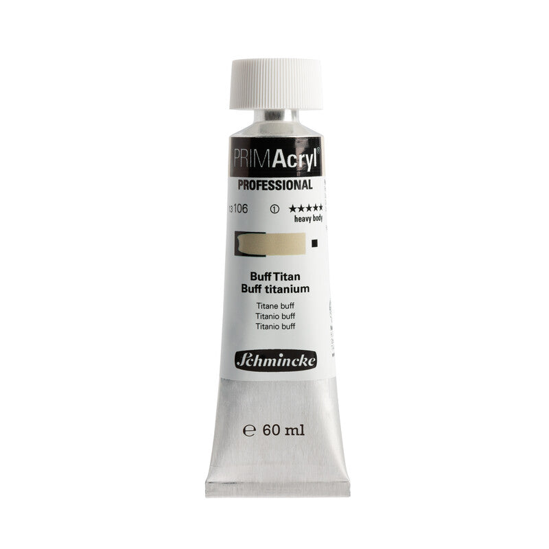 Акрилна боја Schmincke PRIMAcryl Professional 60 ml – 106 Крем титаниум