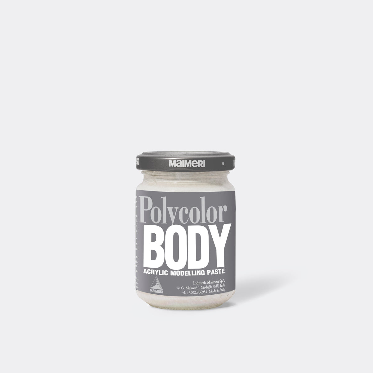 Акрилна структурна паста MAIMERI Body 140 ml – бисерно бела