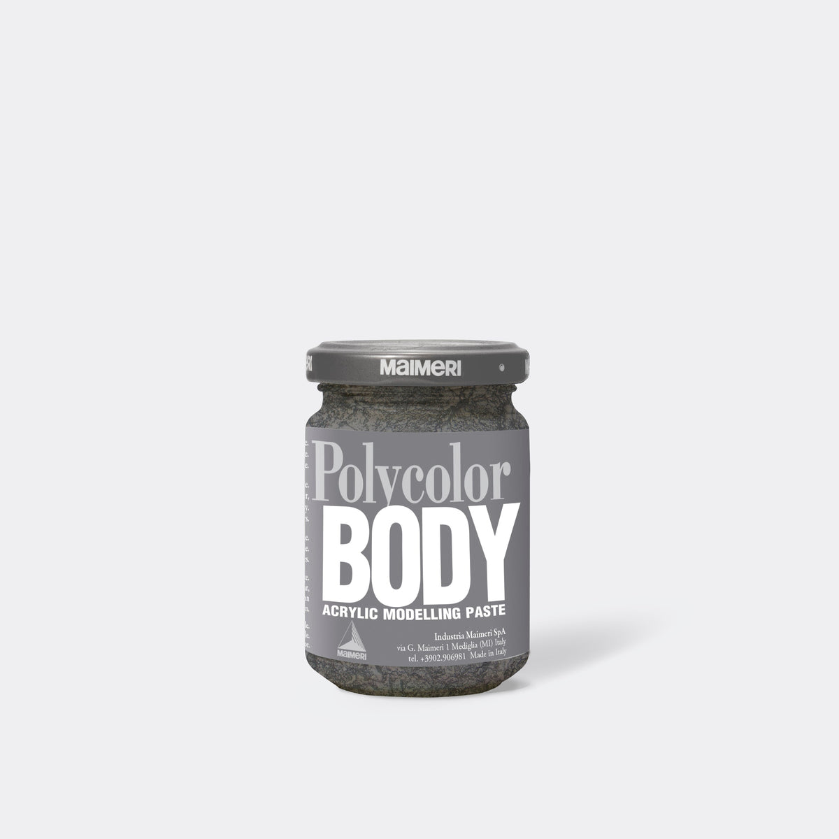 Акрилна структурна паста MAIMERI Body 140 ml – сребрена