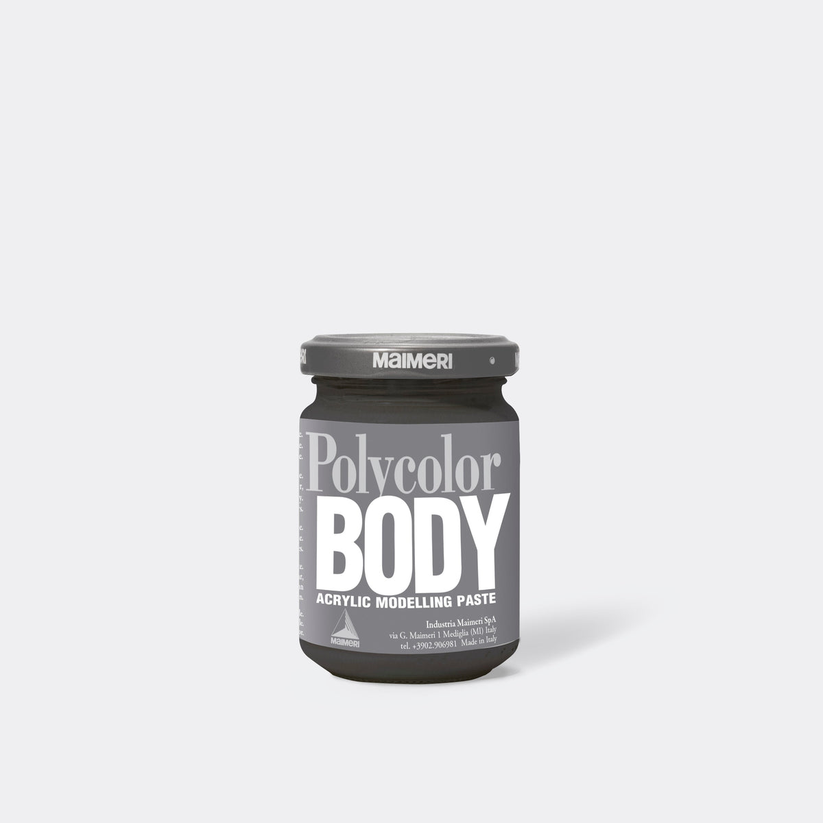Акрилна структурна паста MAIMERI Body челична 140 ml
