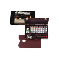 Акрилни бои Rembrandt box traditional/10x40ml+прибор