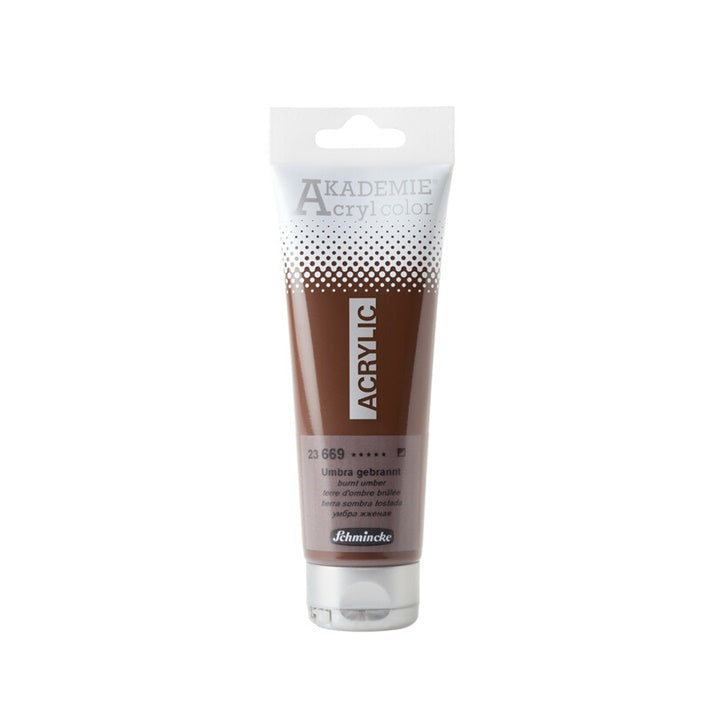 Акрилни бои Schmincke AKADEMIE 120 ml | различни бои — 669 umbra pálená | ARTMiE.mk