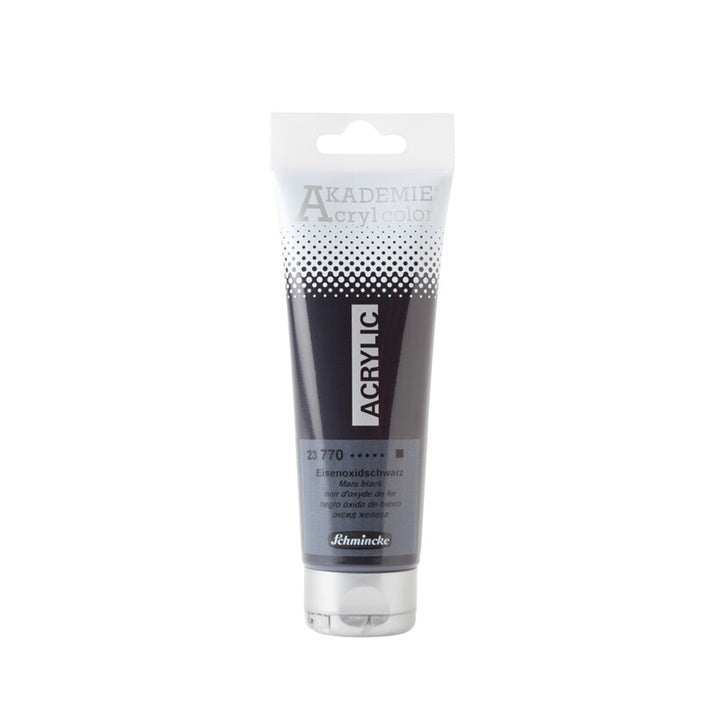 Акрилни бои Schmincke AKADEMIE 120 ml | различни бои — 770 mars black | ARTMiE.mk