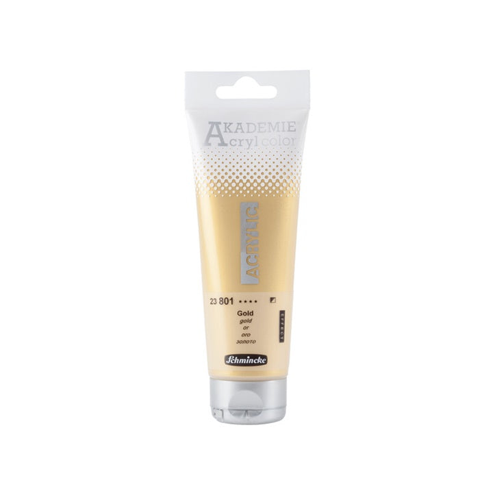 Акрилни бои Schmincke AKADEMIE 120 ml | различни бои — 801 zlatá | ARTMiE.mk