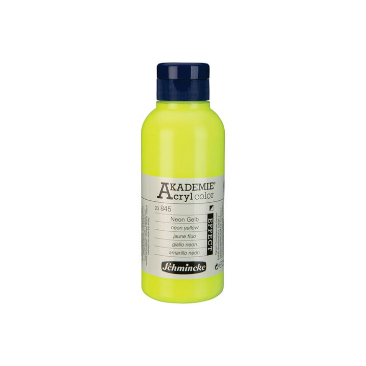 Акрилни бои Schmincke AKADEMIE 250 ml | различни бои — 845 neónovožltá | ARTMiE.mk