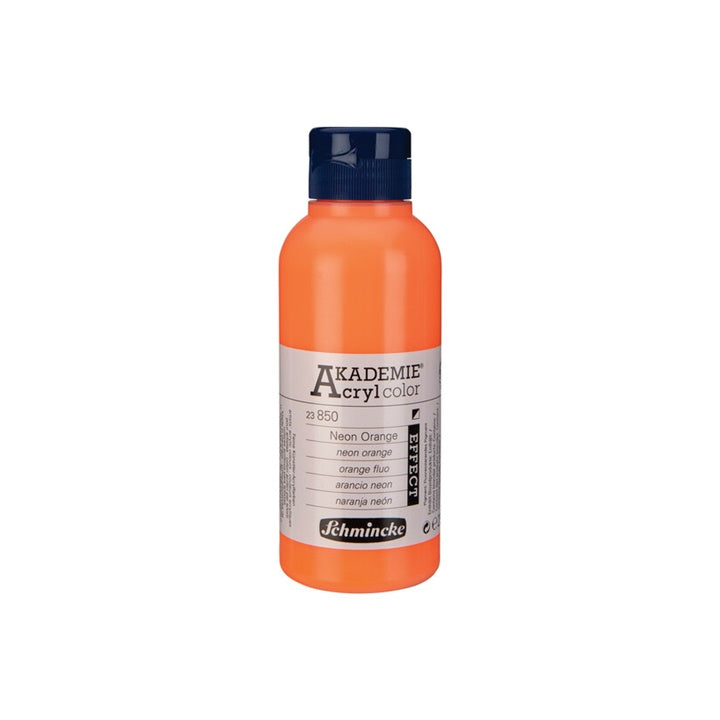 Акрилни бои Schmincke AKADEMIE 250 ml | различни бои — 850 neónovooranžová | ARTMiE.mk