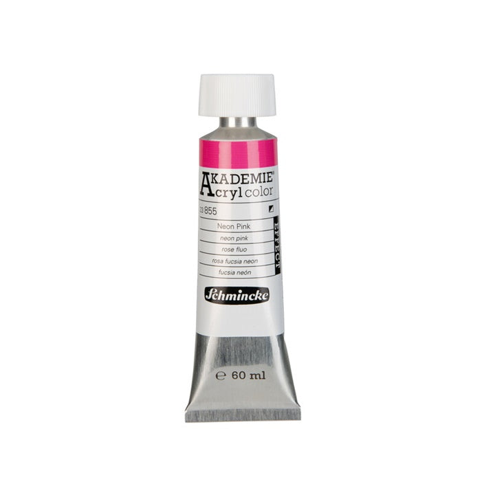 Акрилни бои Schmincke AKADEMIE 60 ml | различни бои — 855 neónovoružová | ARTMiE.mk