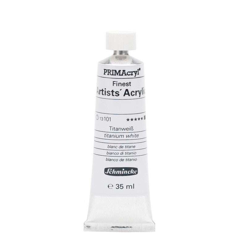Акрилни бои Schmincke PRIMAcryl Professional 35 ml – 101 Титаниумска бела