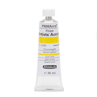 Акрилни бои Schmincke PRIMAcryl Professional 35 ml – 205 Ханса лимон жолта