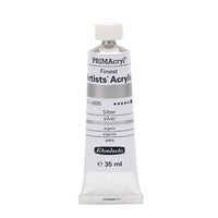 Акрилни бои Schmincke PRIMAcryl Professional 35 ml – 895 Сребрена