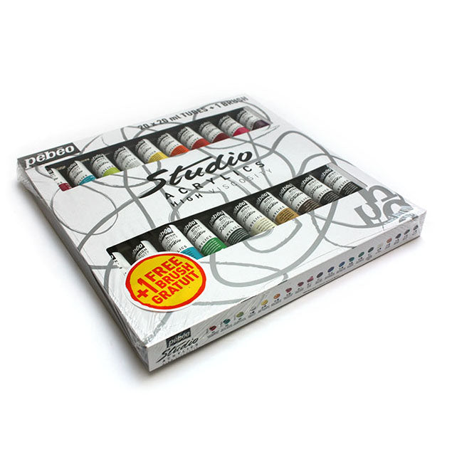 Акрилни бои Studeo ACRYLIC MEDIUM 20x20ml