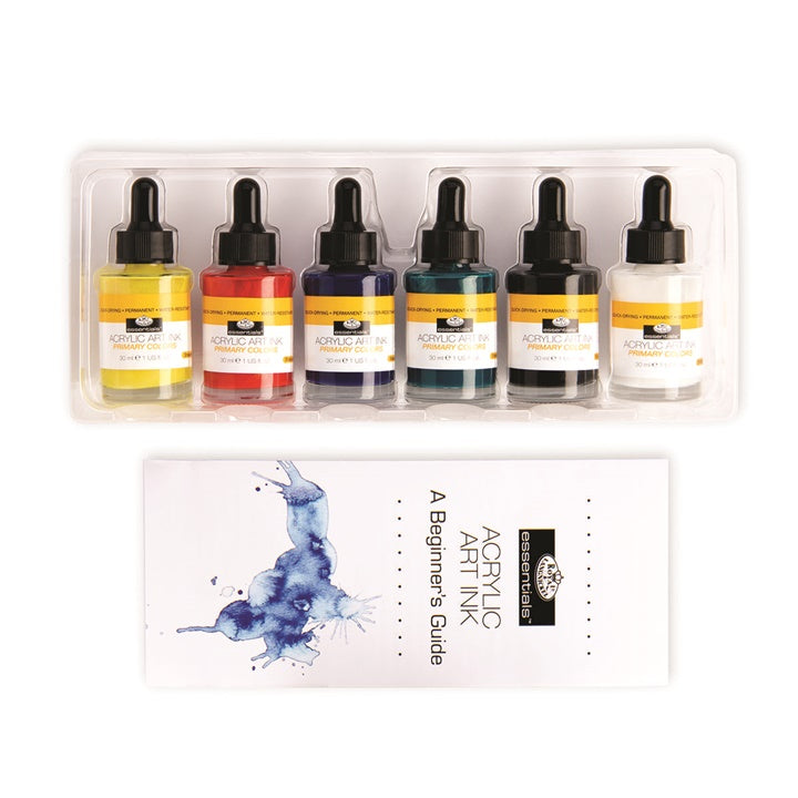 Акрилно мастило Royal & Langnickel основни бои 6 x 30 ml - 2