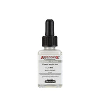 Акрилно мастило Schmincke AERO COLOR Professional Effect 28 ml – 900 AERO SHINE strieborná