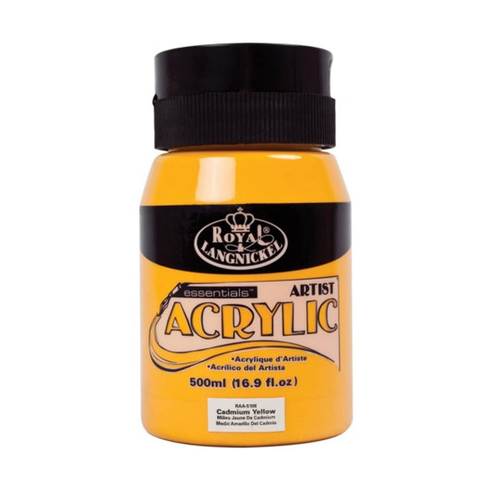 Акрилнa боja  Royal Essentials 500 ml – cadmium žltá
