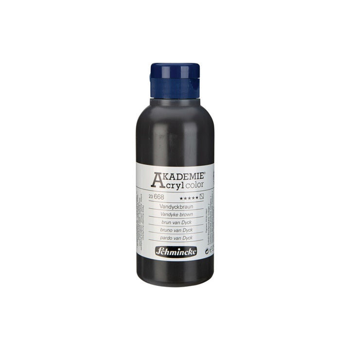 Акрилни бои Schmincke AKADEMIE 250 ml – 668 vandyke hnedá