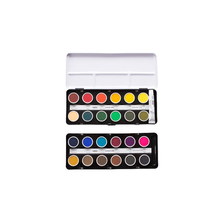 Акварел бои Cake Colors Transparent - Holbein - 3