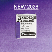 Акварел боја Schmincke AKADEMIE 1/2 коцка - Golden pink – 441 Сино виолетова