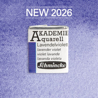 Акварел боја Schmincke AKADEMIE 1/2 коцка - Golden pink – 449 Лаванда виолетова