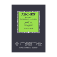 Акварелен блок ARCHES ситно зрно природно бела 185 g/m2 A4 - 15 листови