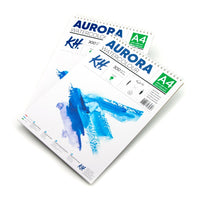 Акварелен блок AURORA rough со спирала - 12 листови - 2