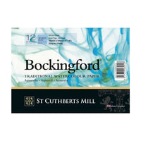 Акварелен блок CANSON St Cuthberts Bockingford 300 g/m² 12 листови спирала 18 – 41 cm