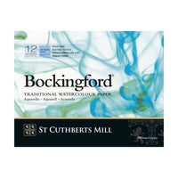 Акварелен блок CANSON St Cuthberts Bockingford CP бел 300 g/m² - 12 листа