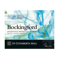 Акварелен блок CANSON St Cuthberts Bockingford CP бел 300 g/m² - 12 листа