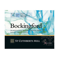 Акварелен блок CANSON St Cuthberts Bockingford CP бел 300 g/m² - 12 листа