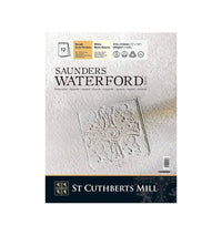 Акварелен блок CANSON St Cuthberts Saunders Rough 300 g/m² бел 12 листови – 23 x 31 cm