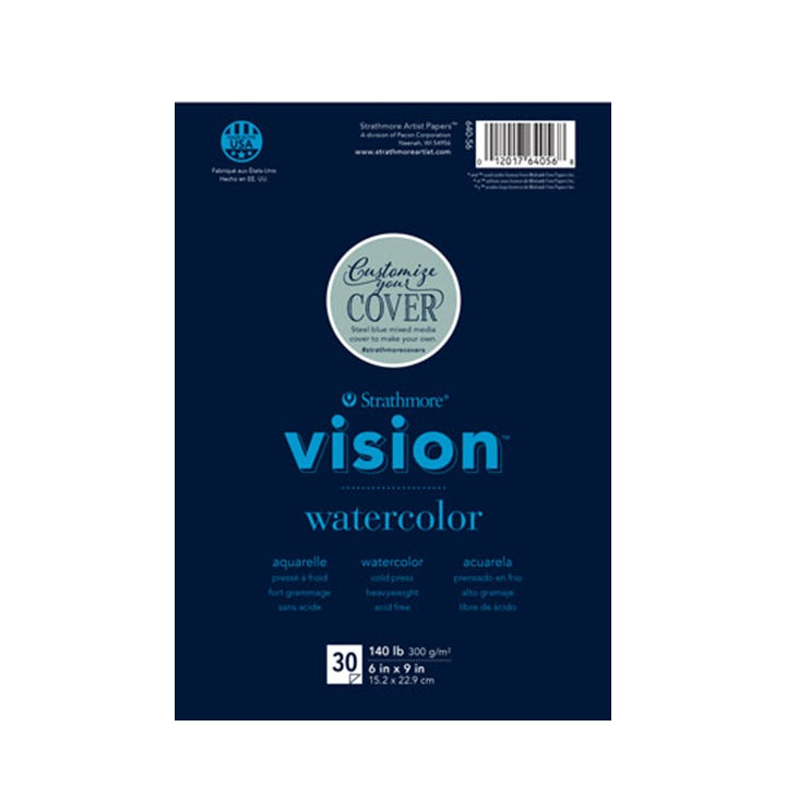 Акварелен блок Strathmore Vision 30 листови - 2