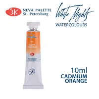 Акварели White Nights 10 ml - Кадмиум портокалова