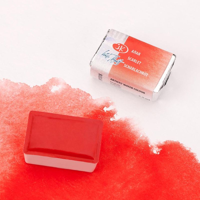 Акварели White Nights 10 ml - Скарлетна