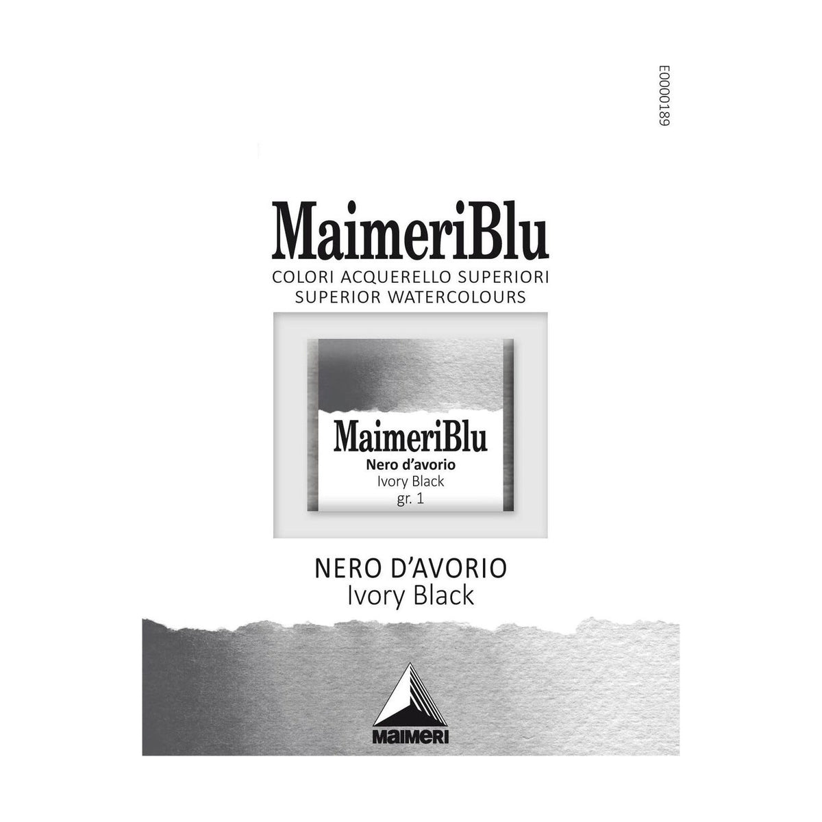 Акварелна боја Maimeri Blu – пола коцка 1,5 ml