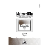 Акварелна боја Maimeri Blu – пола коцка 1,5 ml – Сепија