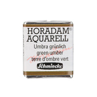 Акварелна боја Schmincke Horadam половина сад – 665 зелена Umber