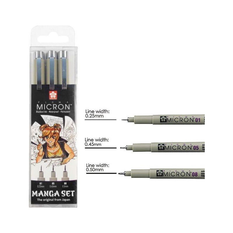 Акварелни четка-маркери SAKURA Koi Coloring Brush Manga