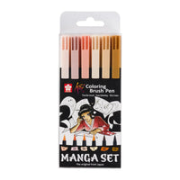 Акварелни четка-маркери SAKURA Koi Coloring Brush Manga