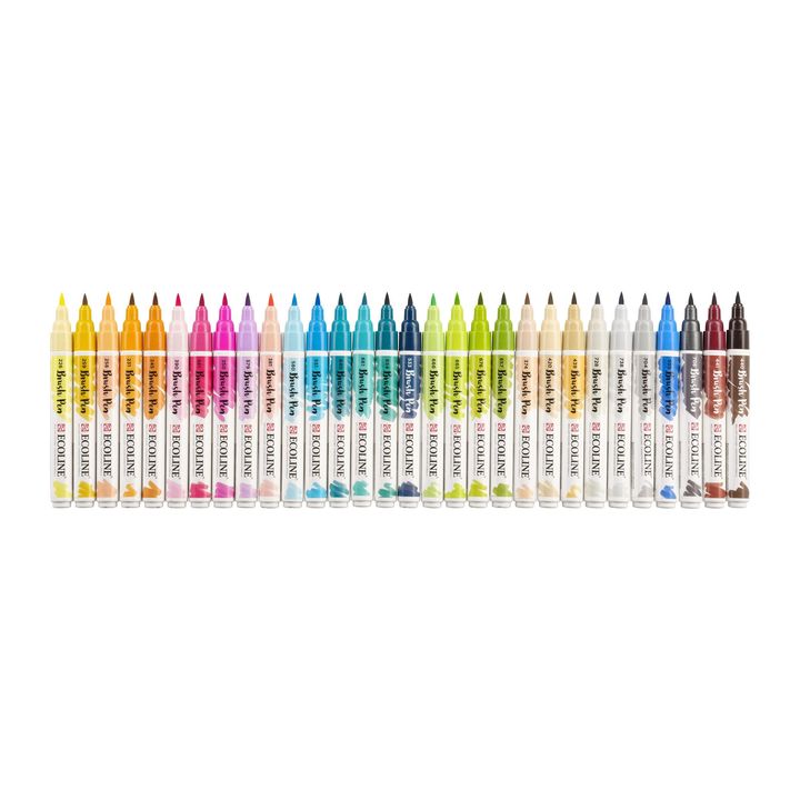 Акварелни пенкала Ecoline Brush Pen Additional - 3