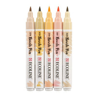 Акварелни пенкала Ecoline Brush Pen Beige Pink - 3