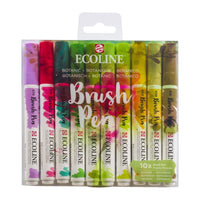 Акварелни пенкала Ecoline Brush Pen Botanic - 1