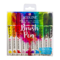 Акварелни пенкала Ecoline Brush Pen Bright - 1