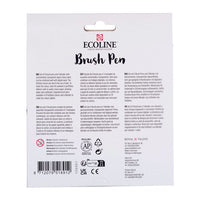 Акварелни пенкала ECOLINE BRUSH PEN пастел 10 парчиња - 5