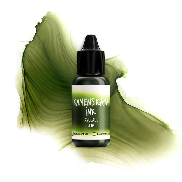 Алкохолно мастило KAMENSKAYA A-LINE 15ml - 4