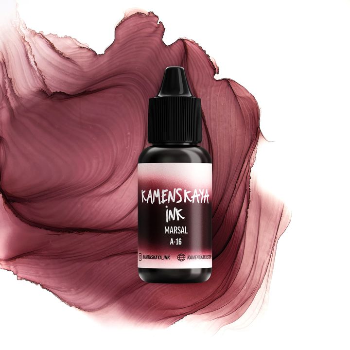 Алкохолно мастило KAMENSKAYA A-LINE 15ml - 16