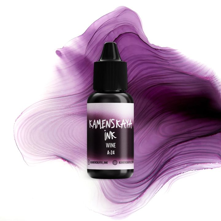 Алкохолно мастило KAMENSKAYA A-LINE 15ml - 24