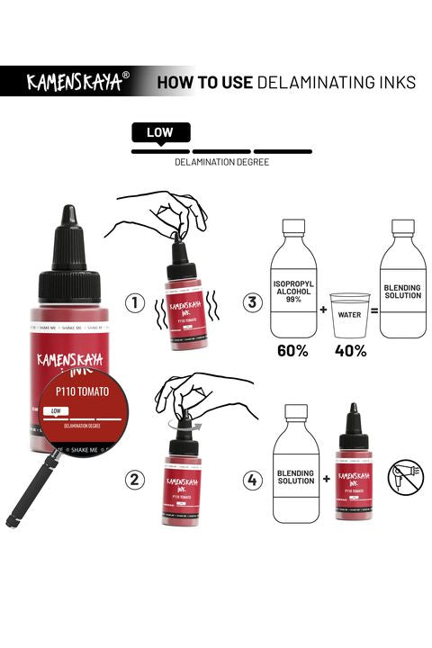 Алкохолно мастило KAMENSKAYA DELAMINATING 30ml - 25