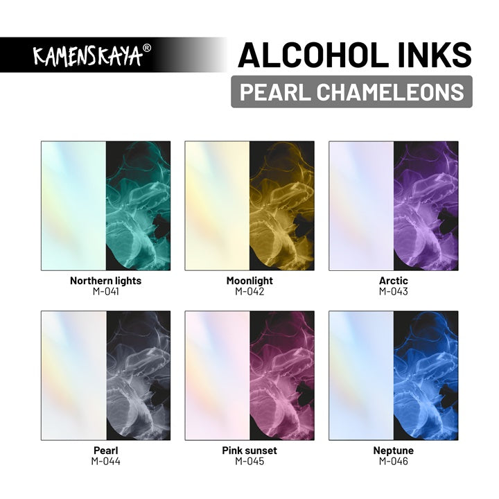 Алкохолно мастило KAMENSKAYA NACRE CHAMELEONS 15ml - 8